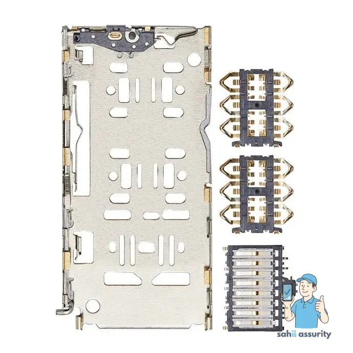 Sim Connector for Motorola Moto G22 thumbnail